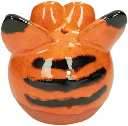 Ceramic Garden Decor - Cat Lawn Stake - Bird Feeder - Outdoor Statue - Perfect, Unique Gifts for Gardeners Woman, Men - Handmade, Frostproof-VerdiqueGarden