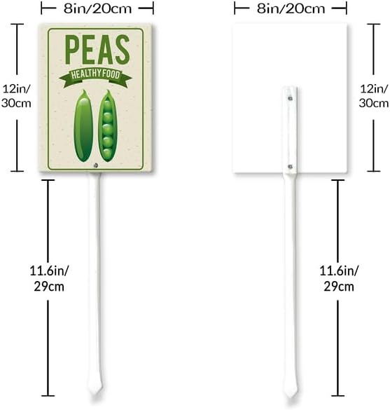 Eveokoki Aluminum Seed & Plant Labels - Plant Markes for Seedlings-Plant Tags for Pots - Garden Signs for Vegetable - Durable Markers for Plants Outdoor Waterproof - Garden Decor for Farmhouse-VerdiqueGarden