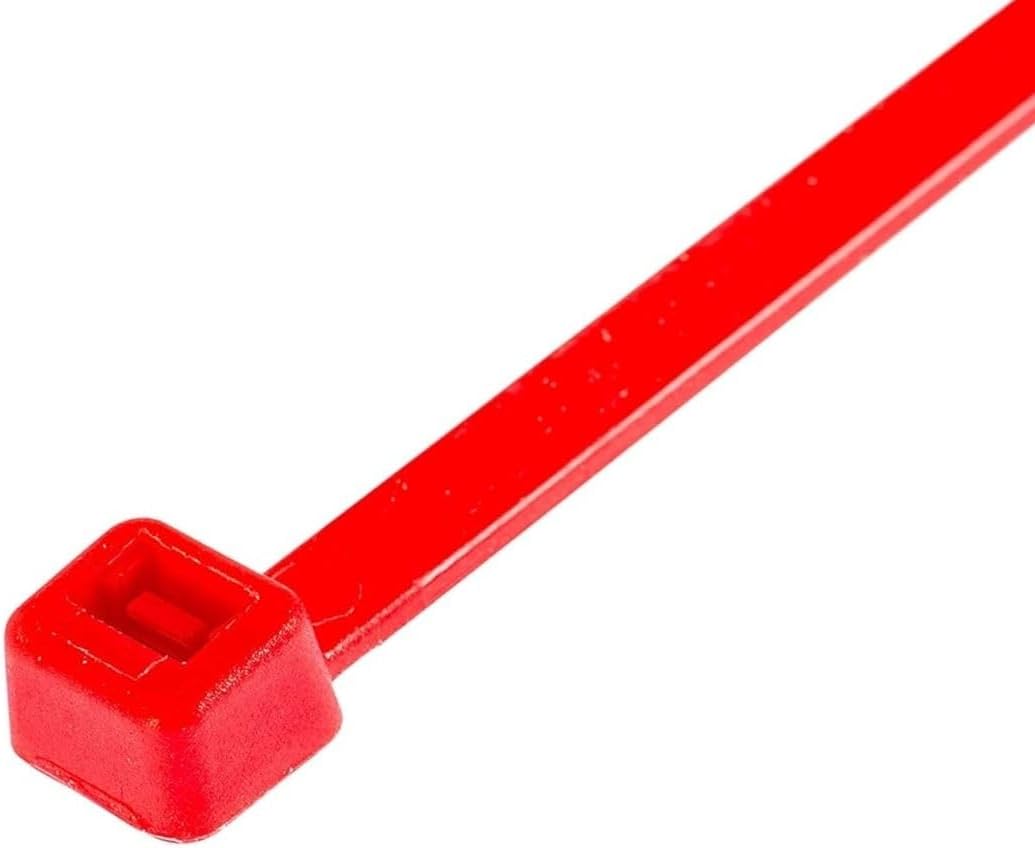 GTSE 14 Inch Red Zip Ties, 100 Pack, 50lb Strength, UV Resistant Long Nylon Cable Ties, Self-Locking 14" Tie Wraps-VerdiqueGarden
