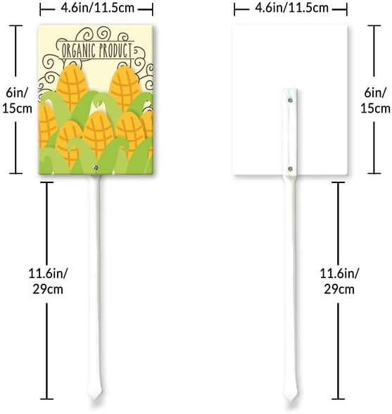 Eveokoki Aluminum Seed & Plant Labels - Plant Markes for Seedlings-Plant Tags for Pots - Garden Signs for Vegetable - Durable Markers for Plants Outdoor Waterproof - Garden Decor for Farmhouse-VerdiqueGarden