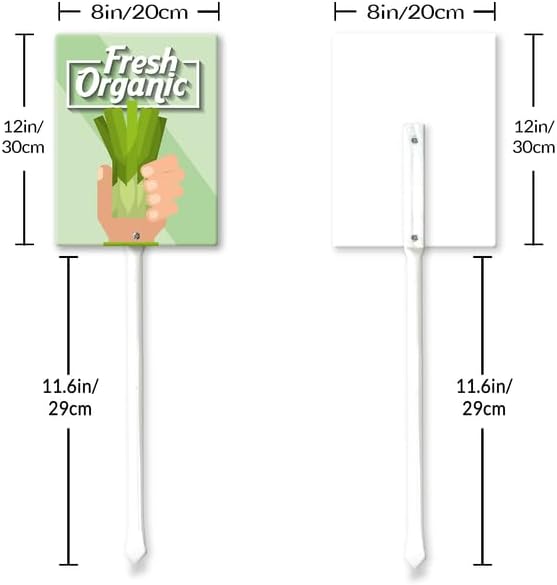 Eveokoki Aluminum Seed & Plant Labels - Plant Markes for Seedlings-Plant Tags for Pots - Garden Signs for Vegetable - Durable Markers for Plants Outdoor Waterproof - Garden Decor for Farmhouse-VerdiqueGarden