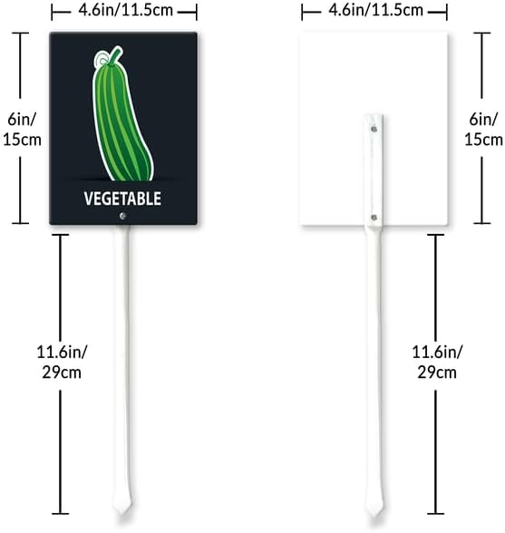 Eveokoki Aluminum Seed & Plant Labels - Plant Markes for Seedlings-Plant Tags for Pots - Garden Signs for Vegetable - Durable Markers for Plants Outdoor Waterproof - Garden Decor for Farmhouse-VerdiqueGarden