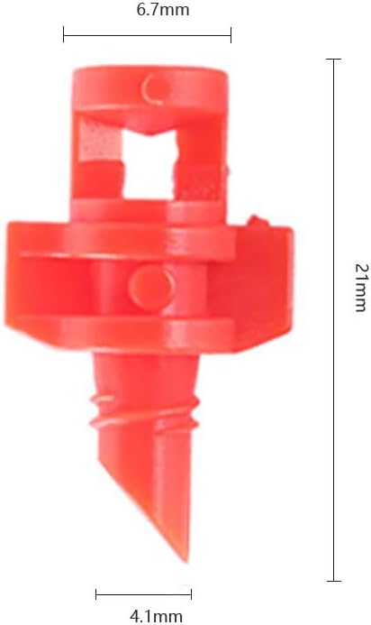 100 Pcs 360 Degree Refraction Atomized Dripper Micro Garden Sprinkler Sprayer Hydroponic Garden Irrigation-VerdiqueGarden