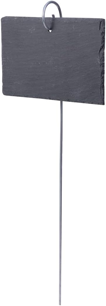 Hemoton Flower Decor Plant Label,Garden Markers Signs,Garden Marker Label Plant,Weatherproof Reusable Natural Hanging Tags for Flower Bed Pots Planters-VerdiqueGarden