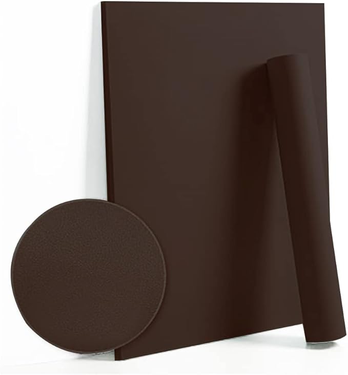 Dimoon 236''x17.7'' Grey Peel and Stick Wallpaper Contact Paper Modern Self Adhesive Wall Paper Removable Renter Friendly Textured Solid Color Shelf Cabinet Vinyl Roll (236''x17.7'',Dark Grey)-VerdiqueGarden