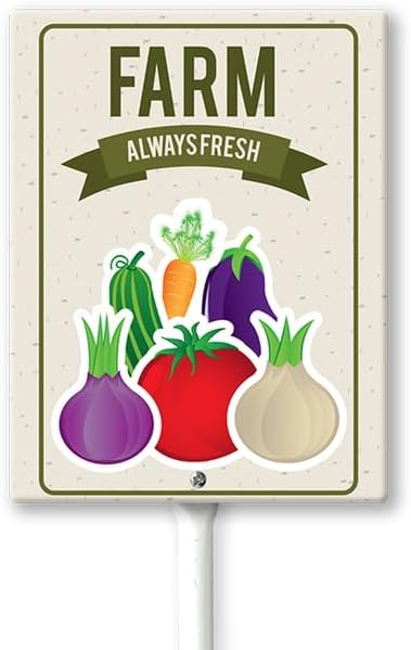 Eveokoki Aluminum Seed & Plant Labels - Plant Markes for Seedlings-Plant Tags for Pots - Garden Signs for Vegetable - Durable Markers for Plants Outdoor Waterproof - Garden Decor for Farmhouse-VerdiqueGarden