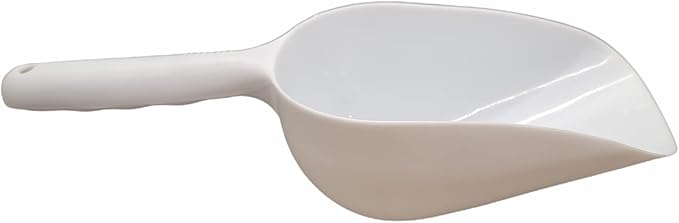 Jumbo Plastic Scoop - 12" Large Food Scoop for Flour, Sugar, Cereal, Pet Food, Gardening (3 Pack)-VerdiqueGarden