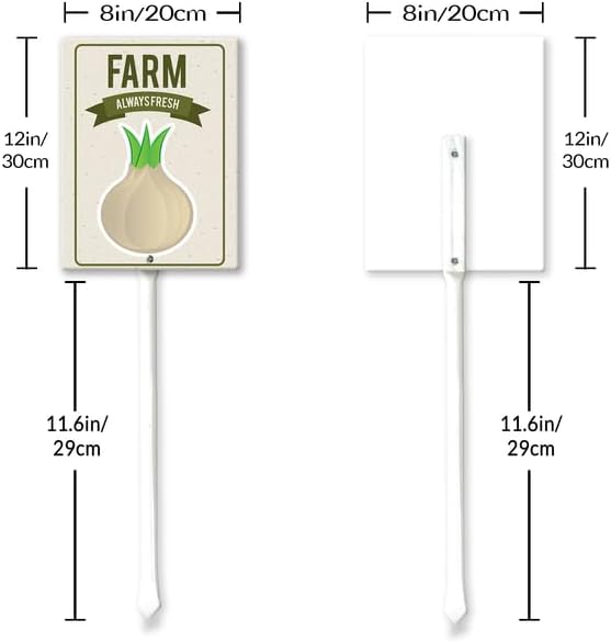 Eveokoki Aluminum Seed & Plant Labels - Plant Markes for Seedlings-Plant Tags for Pots - Garden Signs for Vegetable - Durable Markers for Plants Outdoor Waterproof - Garden Decor for Farmhouse-VerdiqueGarden