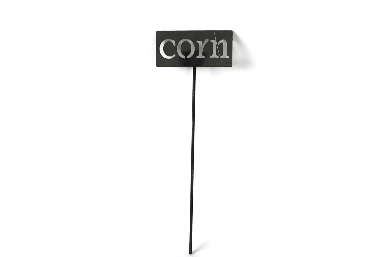 Classic Metal Garden Markers 19 Inches Tall (corn, Raw, Unfinished Steel (will rust with time))-VerdiqueGarden