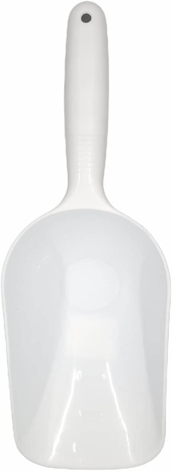 Jumbo Plastic Scoop - 12" Large Food Scoop for Flour, Sugar, Cereal, Pet Food, Gardening (3 Pack)-VerdiqueGarden