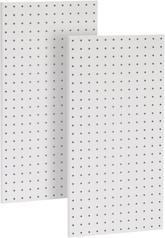 Ultrawall 2 Pcs Metal Pegboard Wall Panels, Peg Boards for Garage Tool Storage-VerdiqueGarden