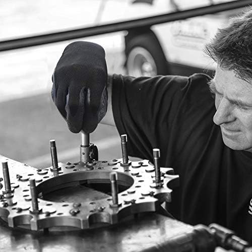 Evridwear Crinkle Latex Rubber Hand Coated Safety Work Gloves for Men Women General Multi Use Construction Warehouse Gardening Assembly Landscaping (S-Size) 120 Pairs Pack-VerdiqueGarden