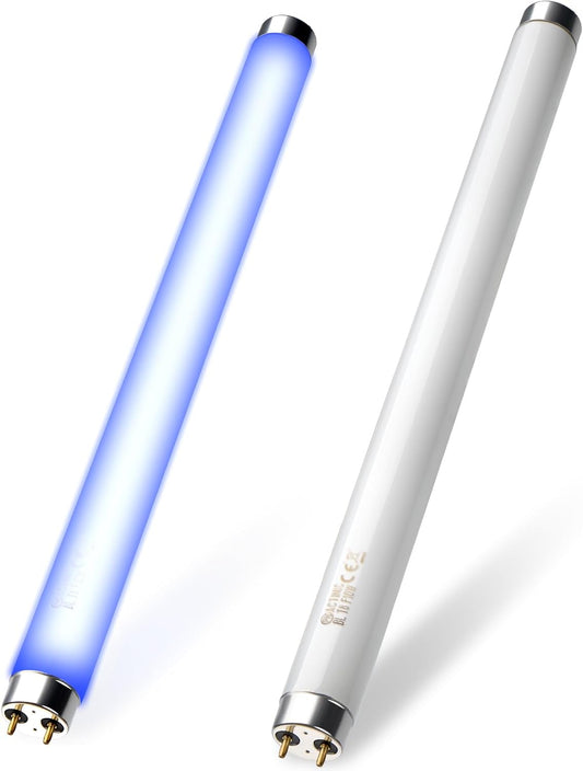 LiBa Bug Zapper Replacement UV Lamp Bulb - 10W Light Tubes, Compatible with 20W Indoor Electronic Mosquito Lamp, Suitable for LiBa Indoor Mosquito Zapper-VerdiqueGarden