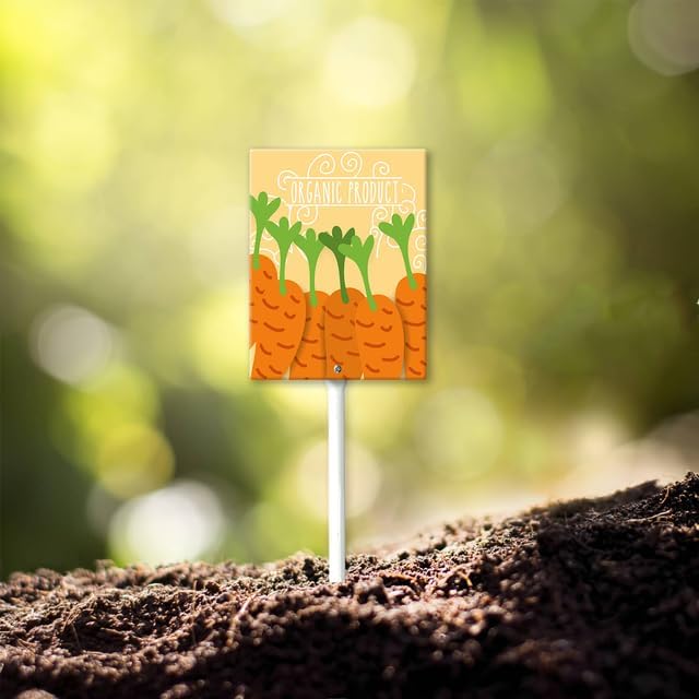 Eveokoki Aluminum Seed & Plant Labels - Plant Markes for Seedlings-Plant Tags for Pots - Garden Signs for Vegetable - Durable Markers for Plants Outdoor Waterproof - Garden Decor for Farmhouse-VerdiqueGarden