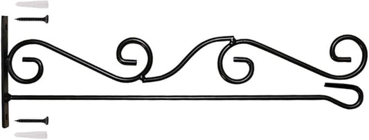 Wall Garden Flag Holder,Wall Garden Flag Stand,Garden Flag Scroll Hanger,Garden Flag Wall Hanger,one Piece Garden Flag Stand for Wall Porch,Great Gifts Ideas-VerdiqueGarden