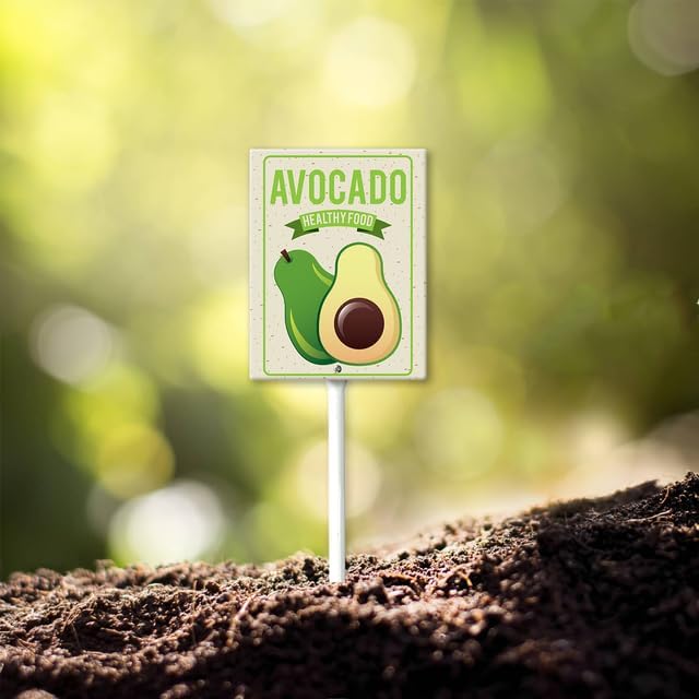 Eveokoki Aluminum Seed & Plant Labels - Plant Markes for Seedlings-Plant Tags for Pots - Garden Signs for Vegetable - Durable Markers for Plants Outdoor Waterproof - Garden Decor for Farmhouse-VerdiqueGarden