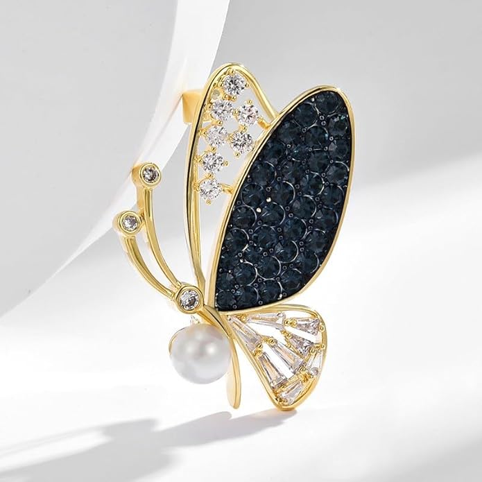 Animal Brooch for Women Girls Rhinestone Animal Brooch Lapel Pin Jewelry Gift for Mom Wife