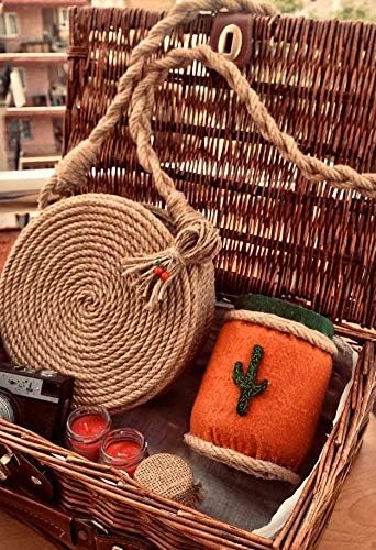 Premium Quality Natural Jute Rope 12 MM (1/2" 100 ft) Petroleum Smell Free, Natural, Biodegradable, Hemp Rope, Great for Crafting, Decoration, Camping, PET Friendly-VerdiqueGarden