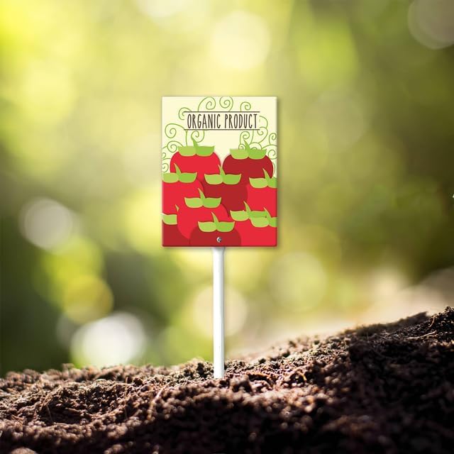 Eveokoki Aluminum Seed & Plant Labels - Plant Markes for Seedlings-Plant Tags for Pots - Garden Signs for Vegetable - Durable Markers for Plants Outdoor Waterproof - Garden Decor for Farmhouse-VerdiqueGarden