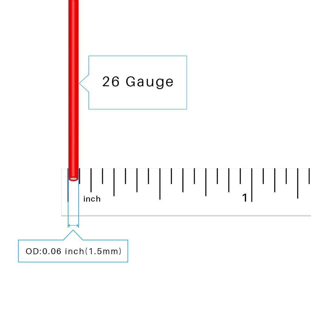 BNTECHGO 26 Gauge Silicone Wire Kit 10 Color Each 5 ft Flexible 26 AWG Stranded Tinned Copper Wire-VerdiqueGarden