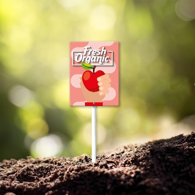 Eveokoki Aluminum Seed & Plant Labels - Plant Markes for Seedlings-Plant Tags for Pots - Garden Signs for Vegetable - Durable Markers for Plants Outdoor Waterproof - Garden Decor for Farmhouse-VerdiqueGarden