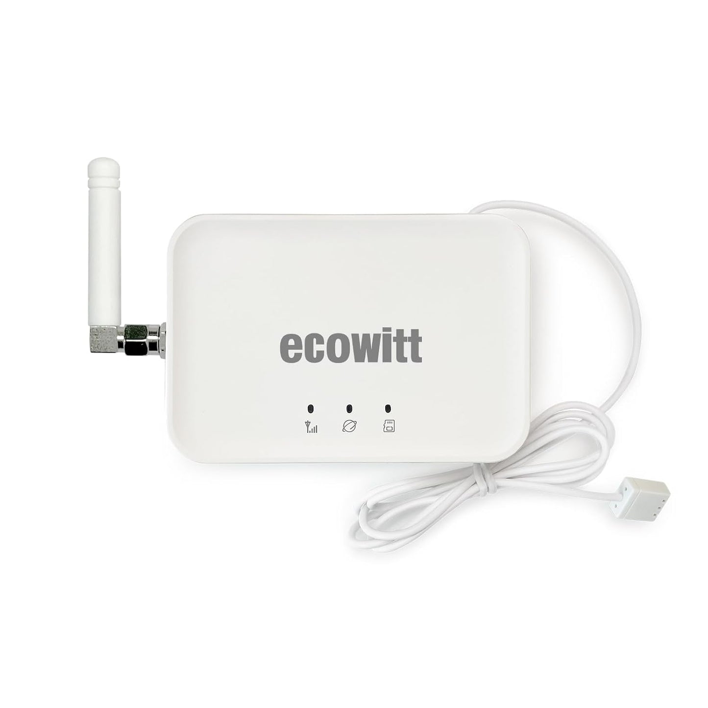 Ecowitt GW3000 Wi-Fi & Ethernet Weather Station Gateway, with Built-in Temperature, Humidity and Barometric Sensors with SD Card Port, 915 MHz-VerdiqueGarden