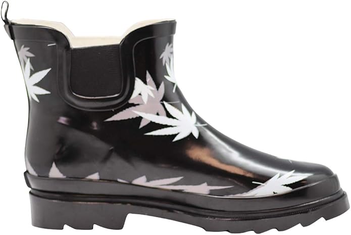 NORTY - Womens Ankle Rain Boots - Ladies Waterproof Winter Spring Garden Boot runs ½ size large-VerdiqueGarden