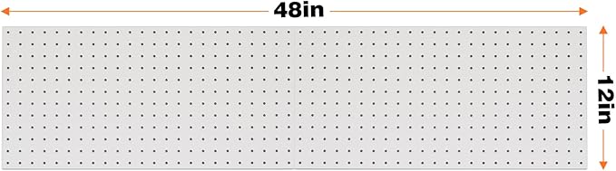 Ultrawall 2 Pcs Metal Pegboard Wall Panels, Peg Boards for Garage Tool Storage-VerdiqueGarden