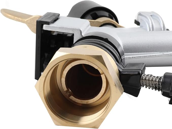 1.5" 360° Adjustable Impact Spray Gun Sprinkler with Nozzle Set, Water Spray Gun Large-Area Agriculture Irrigation Spray Gun Watering Sprinkler for Garden Farm Lawn-VerdiqueGarden