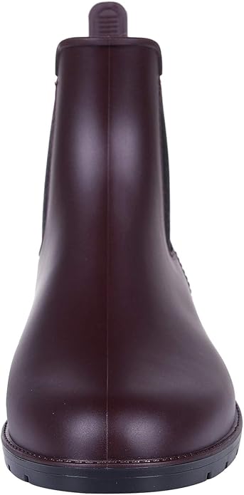 Asgard Women's Ankle Rain Boots Waterproof Chelsea Boots-VerdiqueGarden
