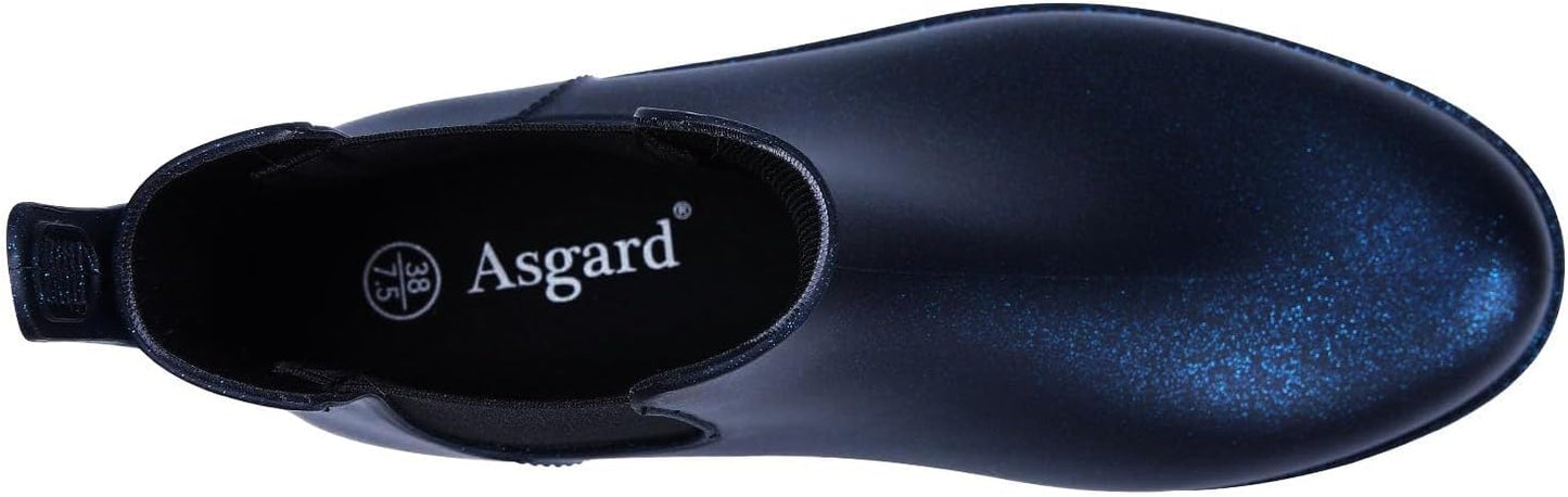 Asgard Women's Ankle Rain Boots Waterproof Chelsea Boots-VerdiqueGarden