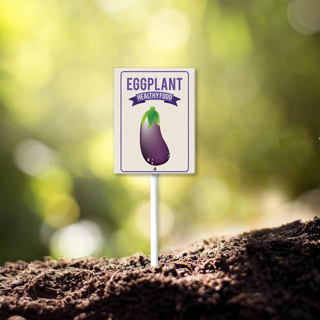 Eveokoki Aluminum Seed & Plant Labels - Plant Markes for Seedlings-Plant Tags for Pots - Garden Signs for Vegetable - Durable Markers for Plants Outdoor Waterproof - Garden Decor for Farmhouse-VerdiqueGarden