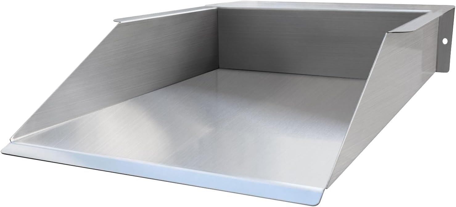 304 Stainless Steel Pool Waterfall Stream Element,Extension Stream,Garden Waterfall DIY Fountain for Garden,Yard,Terrace,Pond Basin,Fountain,Balcony-VerdiqueGarden