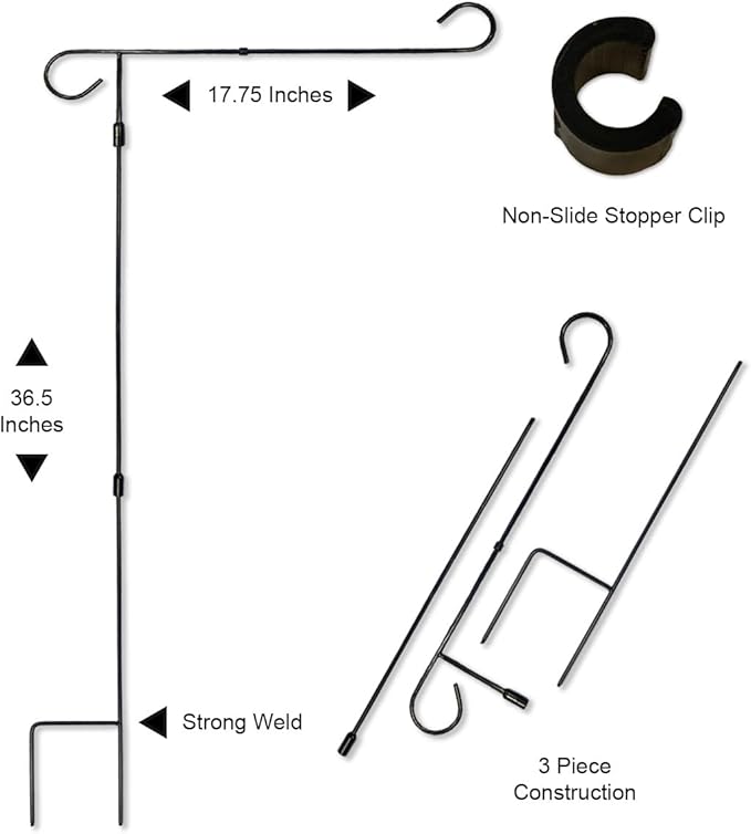 College Flags & Banners Co. Michigan State Spartans Garden Banner Flag with Flag Pole Stand Set-VerdiqueGarden