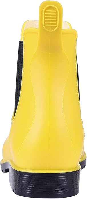 Asgard Women's Ankle Rain Boots Waterproof Chelsea Boots-VerdiqueGarden