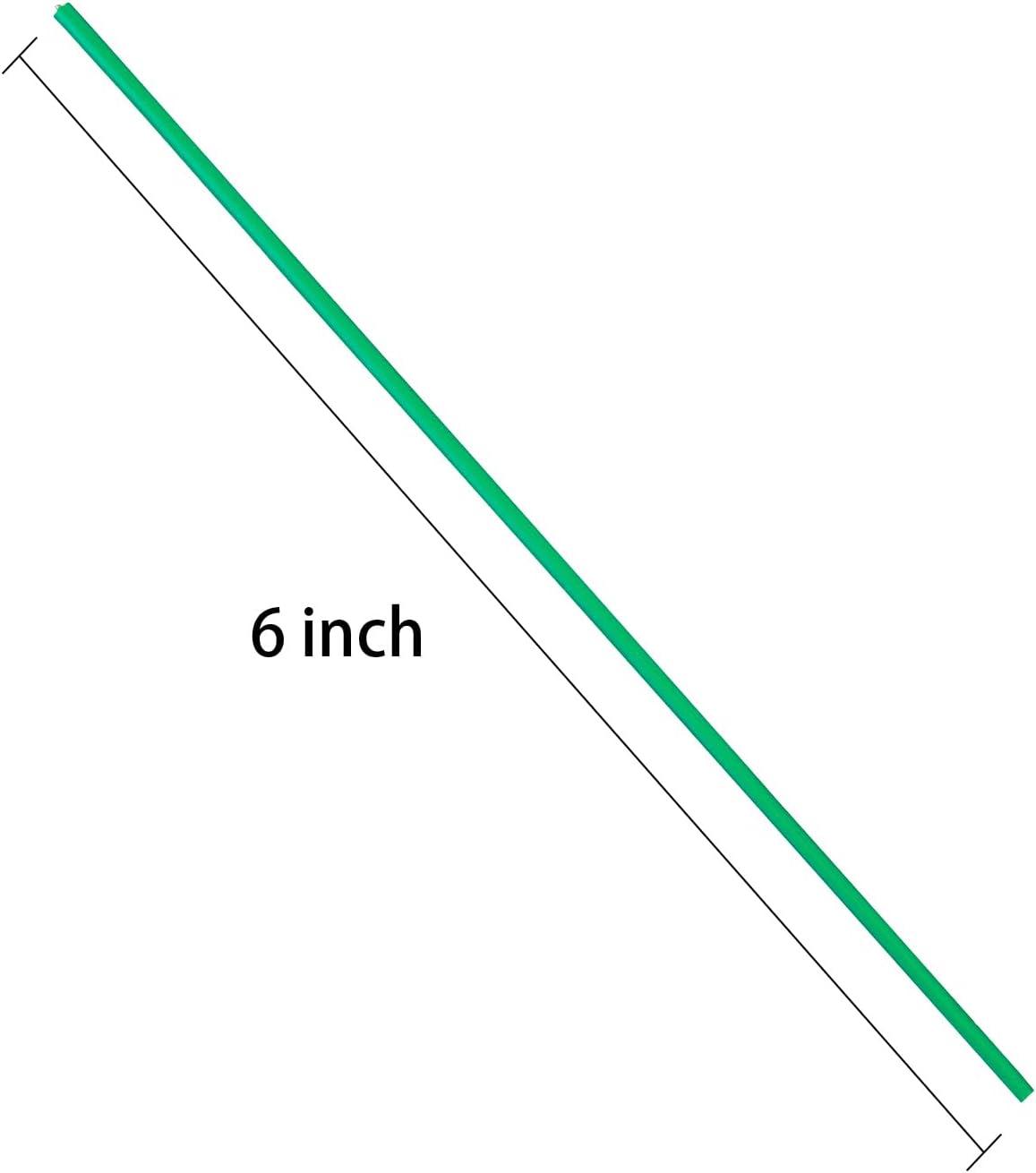 300 Pcs 6 inch Green Plastic Twist Ties, Cable Ties, for Bags, Gardening Tools-VerdiqueGarden