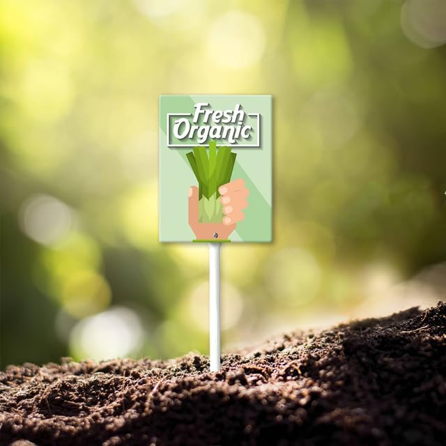 Eveokoki Aluminum Seed & Plant Labels - Plant Markes for Seedlings-Plant Tags for Pots - Garden Signs for Vegetable - Durable Markers for Plants Outdoor Waterproof - Garden Decor for Farmhouse-VerdiqueGarden