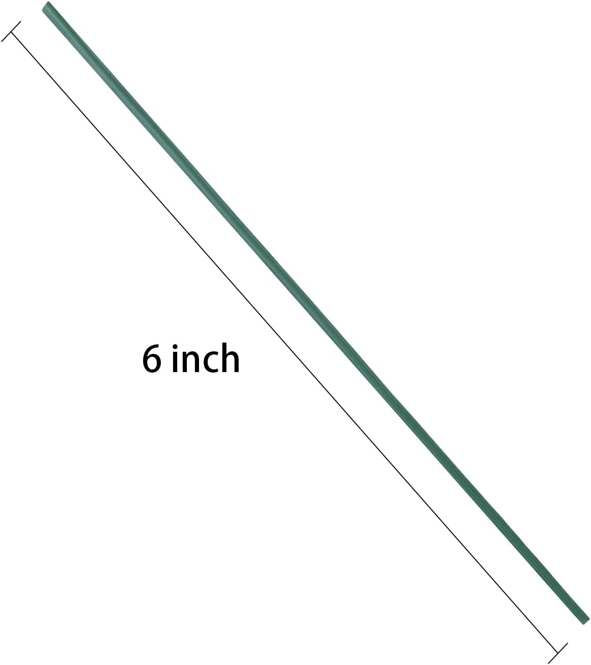 300 Pcs 6 inch Blackish Green Plastic Twist Ties, Cable Ties, for Bags, Gardening Tools-VerdiqueGarden