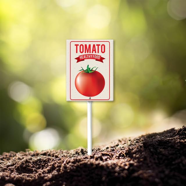 Eveokoki Aluminum Seed & Plant Labels - Plant Markes for Seedlings-Plant Tags for Pots - Garden Signs for Vegetable - Durable Markers for Plants Outdoor Waterproof - Garden Decor for Farmhouse-VerdiqueGarden