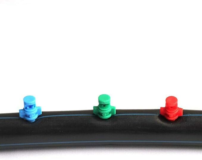 100 Pcs 180 Degree Refraction Atomized Dripper Micro Garden Sprinkler Sprayer Hydroponic Garden Irrigation-VerdiqueGarden