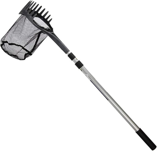 Aquascape Pond Shark Net, Skimming, Maintenance & Water Garden Tool, Extends 96" | 74005-VerdiqueGarden