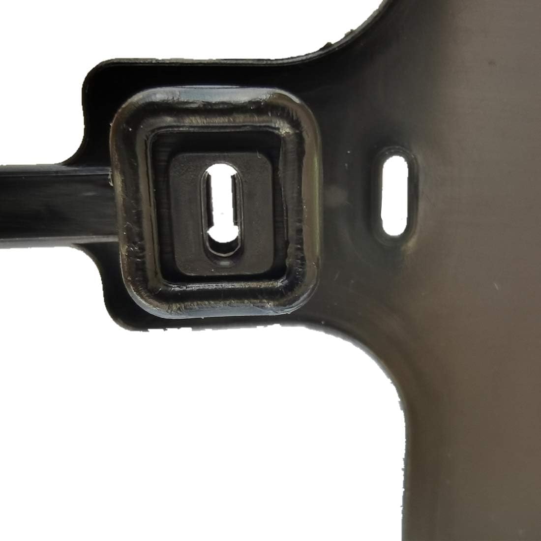 Blank Waterproof Plastic Tags Marker Ties Large Labeling Tags 2.28"×3.94" (50pcs, Black)-VerdiqueGarden