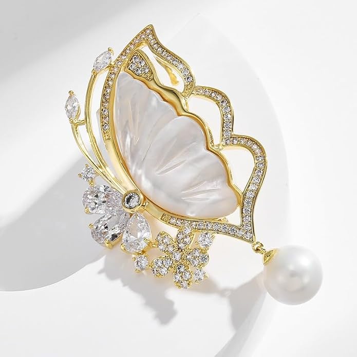 Animal Brooch for Women Girls Rhinestone Animal Brooch Lapel Pin Jewelry Gift for Mom Wife