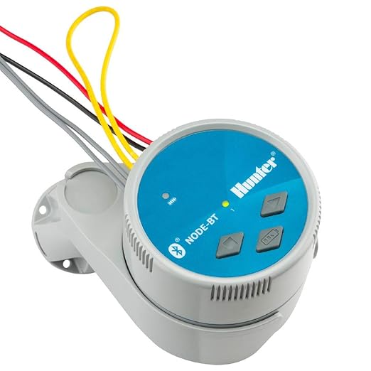 Hunter Company Node-BT Battery Operated 1-Station Bluetooth Irrigation Controller (DC Solenoid Not Included)-VerdiqueGarden