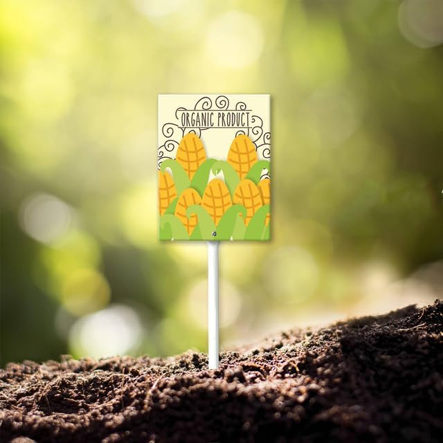 Eveokoki Aluminum Seed & Plant Labels - Plant Markes for Seedlings-Plant Tags for Pots - Garden Signs for Vegetable - Durable Markers for Plants Outdoor Waterproof - Garden Decor for Farmhouse-VerdiqueGarden