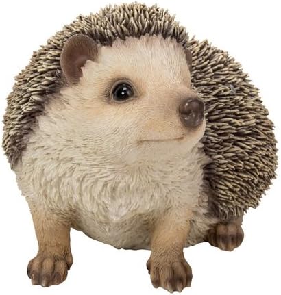 Hi-Line Gift Ltd Crawling Hedgehog Statue,Tan-VerdiqueGarden