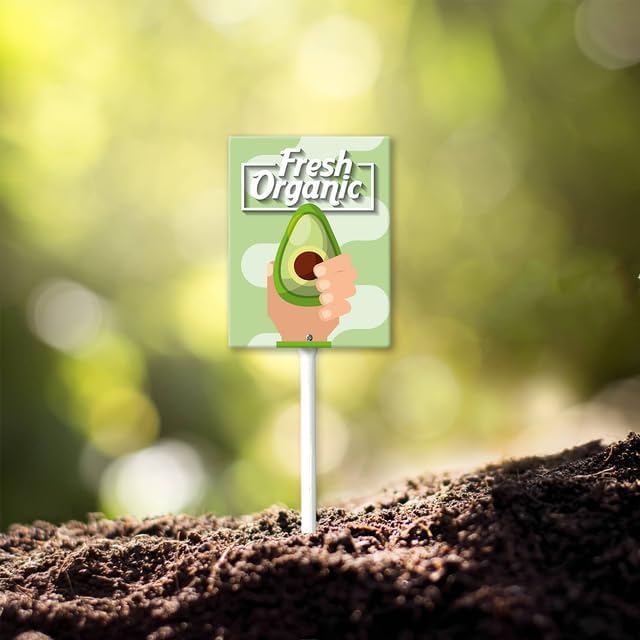 Eveokoki Aluminum Seed & Plant Labels - Plant Markes for Seedlings-Plant Tags for Pots - Garden Signs for Vegetable - Durable Markers for Plants Outdoor Waterproof - Garden Decor for Farmhouse-VerdiqueGarden