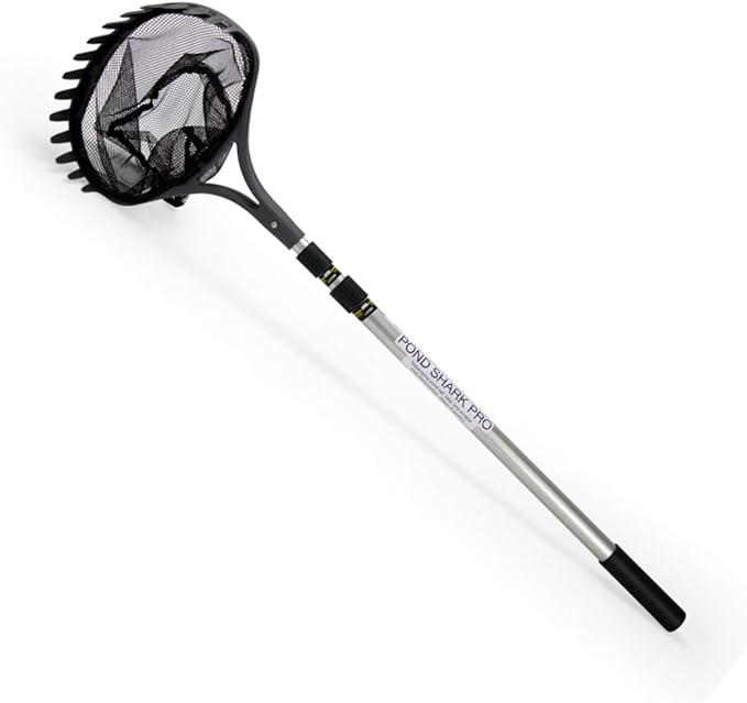 Aquascape Pond Shark Net, Skimming, Maintenance & Water Garden Tool, Extends 96" | 74005-VerdiqueGarden