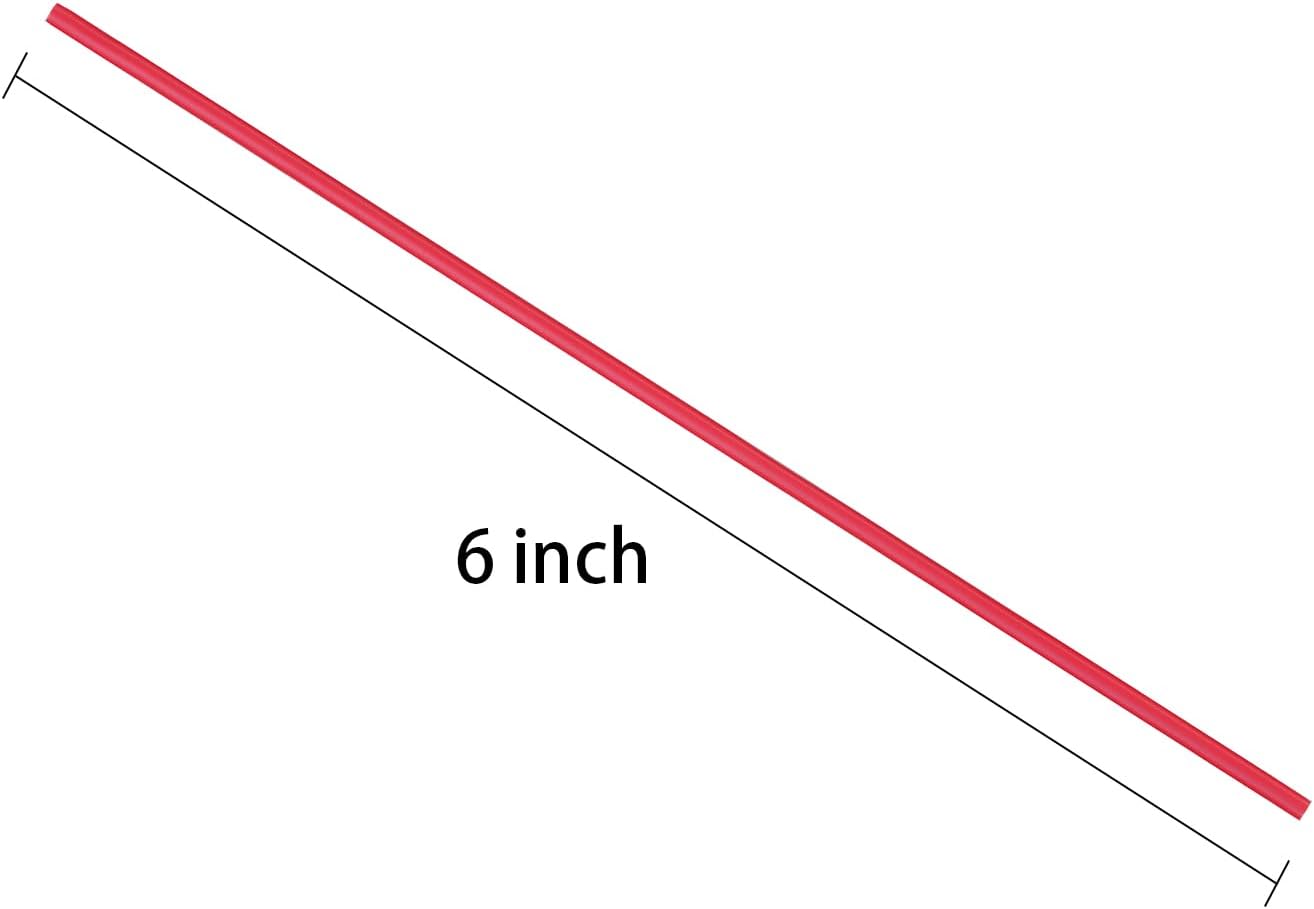 300 Pcs 6 inch Red Plastic Twist Ties, Cable Ties, for Bags, Gardening Tools-VerdiqueGarden