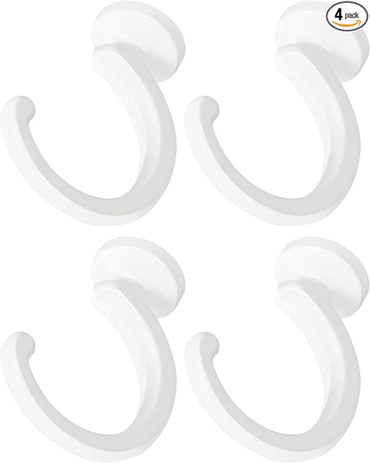 4pcs Ceiling Hooks for Hanging Plants, Lights - Metal Small Heavy Duty Indoor/Outdoor Wall Plant Hanger Swag Hooks-VerdiqueGarden